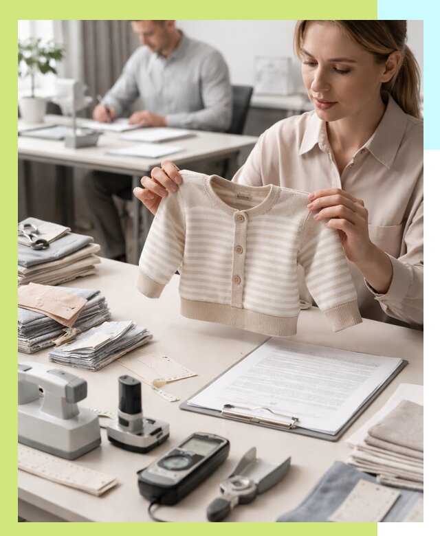 Сертификация детской одежды и текстильных изделий в Вятских Поляне