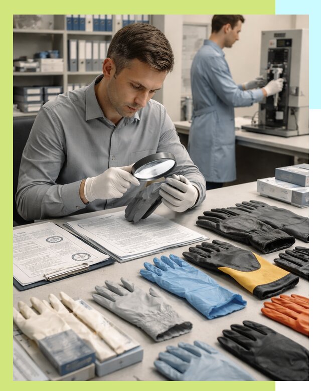 Сертификация перчаток и средств защиты продукции в Вятских Поляне