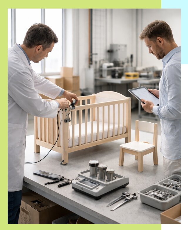 Сертификация детской мебели и проверка безопасности в Вятских Поляне