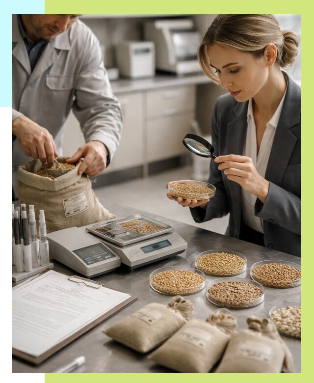 Сертификация зерна в Вятских Поляне по цене от 15225 р. | Алешин-Втс