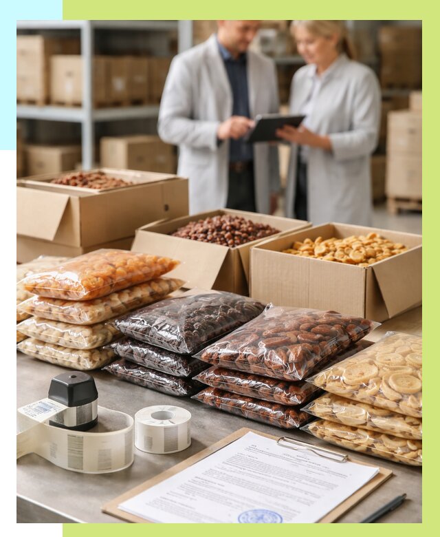 Сертификация сухофруктов в Вятских Поляне от 12180 р. | Алешин-Втс под ключ