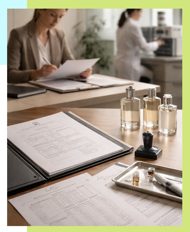 Сертификация парфюмерии в Вятских Поляне от 15225 р. | Алешин-Втс