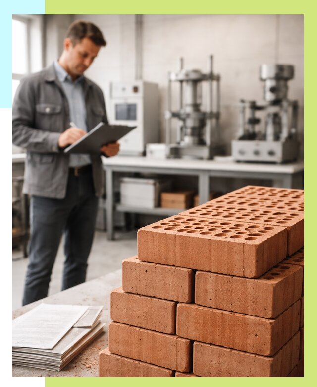 Сертификация кирпича в Вятских Поляне от 15225 р. | Алешин-Втс под ключ