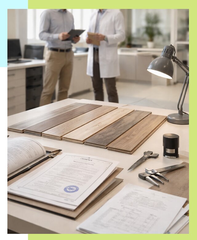 Сертификация ламината в Вятских Поляне от 18270 р. под ключ | Алешин-Втс