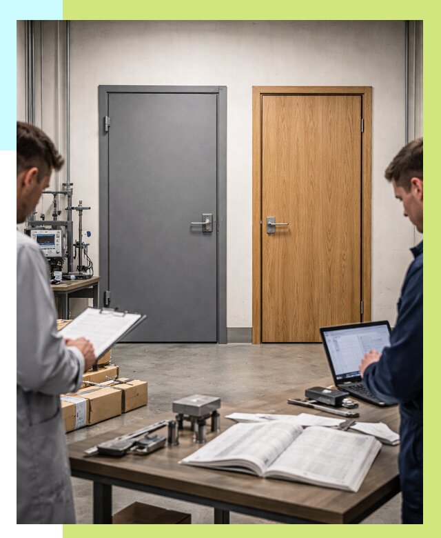 Сертификация дверей в Вятских Поляне от 8120 р. под ключ | Алешин-Втс