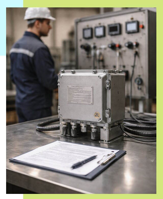 Сертификация взрывозащищенного оборудования в Вятских Поляне от 35525 р. | Алешин-Втс