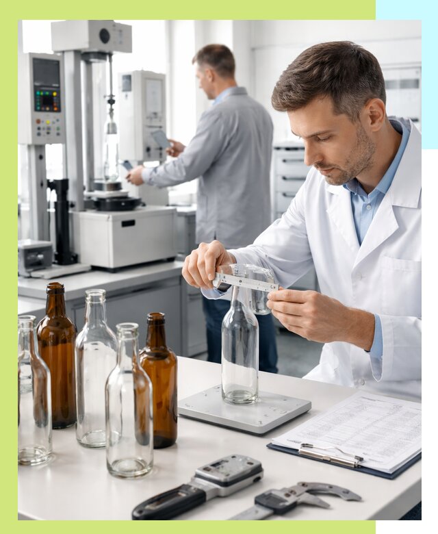 Сертификация стеклянных бутылок и сопутствующей упаковки в Вятских Поляне