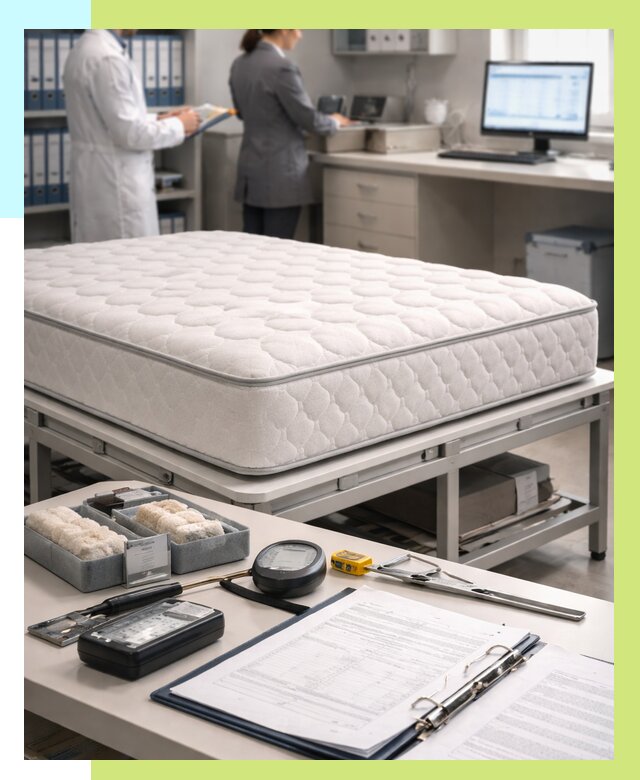 Сертификация матрасов в Вятских Поляне от 8628 р. | Алешин-Втс