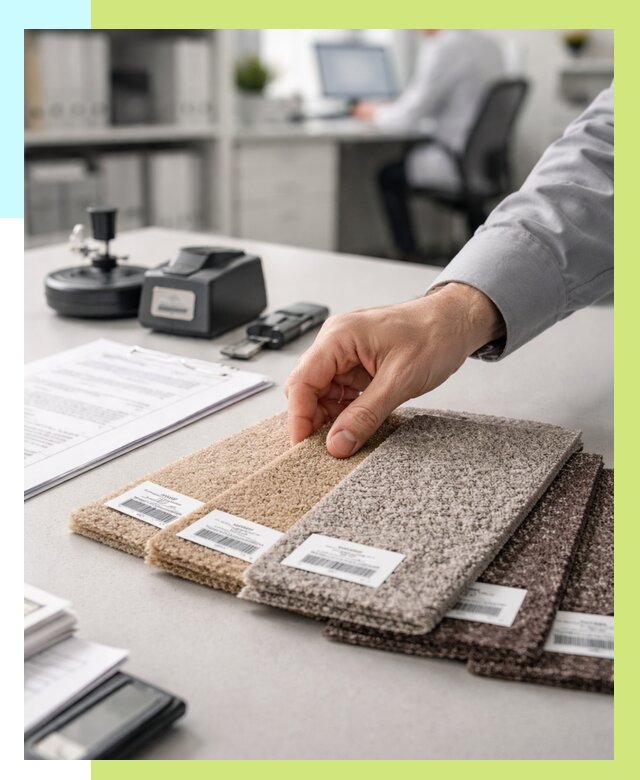 Сертификация ковролина в Вятских Поляне от 15225 р., Алешин-Втс