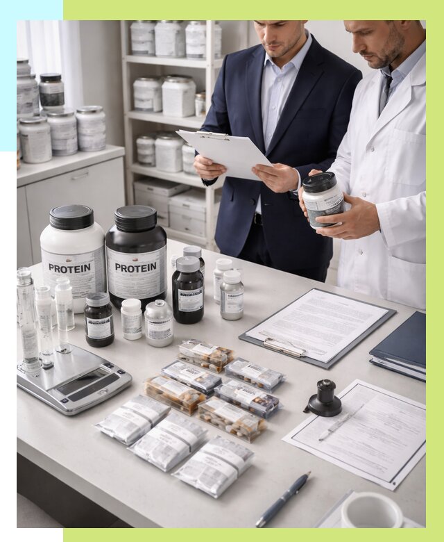 Сертификация спортивного питания в Вятских Поляне от 15225 р., Алешин-Втс