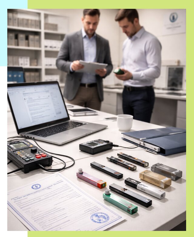 Сертификация электронных сигарет в Вятских Поляне от 20300 р. | Алешин-Втс