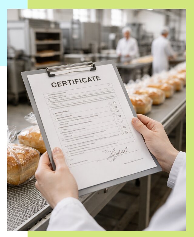 Сертификация хлеба, ТУ и декларация в Вятских Поляне от 12180 р. | Алешин-Втс