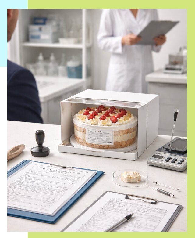 Сертификация тортов в Вятских Поляне от 9135 р. заказать | Алешин-Втс