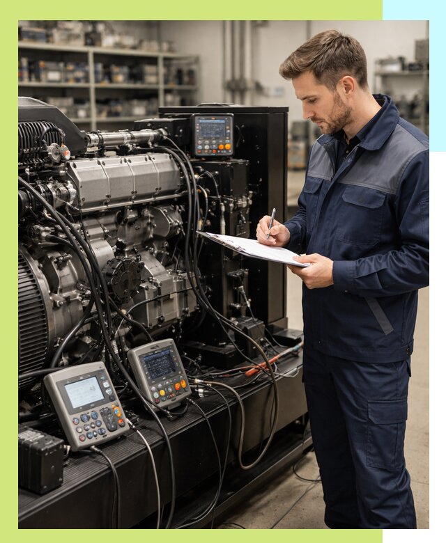 Сертификация дизельных генераторов и их оборудования в Вятских Поляне