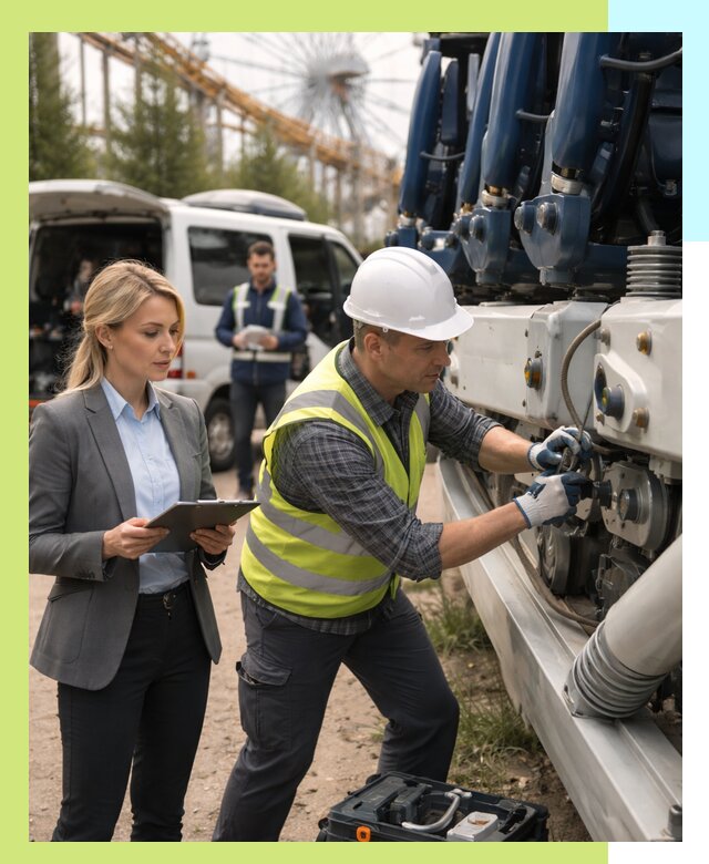 Сертификация аттракционов и проверка безопасности в Вятских Поляне