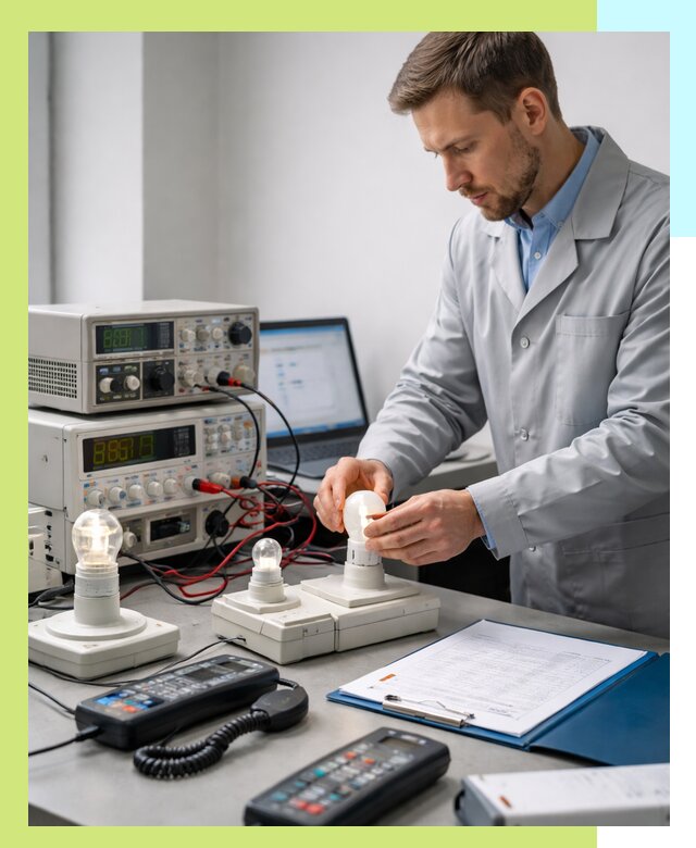 Сертификация ламп и светильников в Вятских Поляне по нормативам