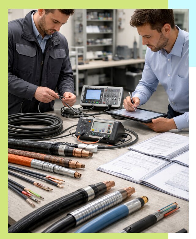 Сертификация кабеля и электропроводки в Вятских Поляне под ключ