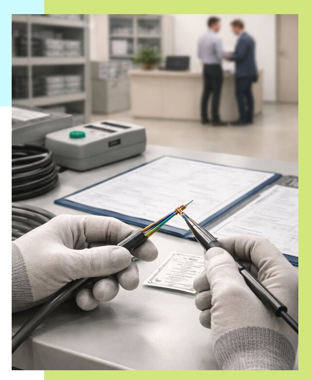 Сертификация провода в Вятских Поляне от 18270 р. в Алешин-Втс