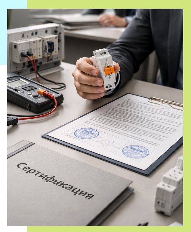 Сертификация выключателей под ключ в Вятских Поляне от 15225 р. | Алешин-Втс