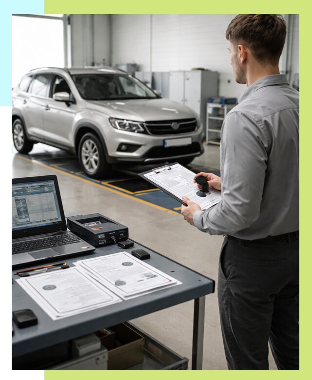 Сертификация транспортных средств в Вятских Поляне от 12180 р. | Алешин-Втс