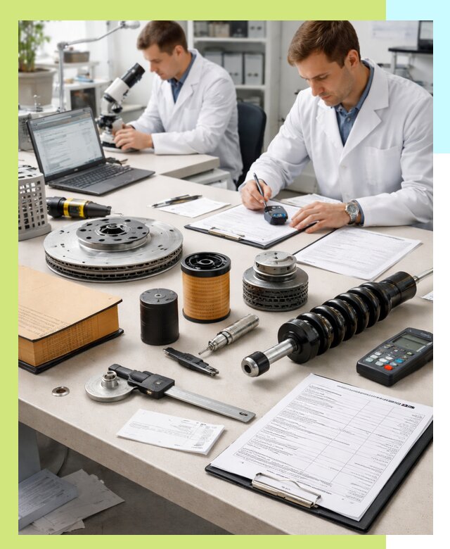 Сертификация автозапчастей и комплектующих в Вятских Поляне по ГОСТ