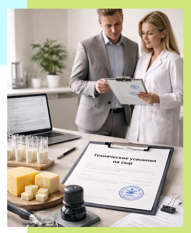 ТУ на сыры в Вятских Поляне срочно от 12180 р. — оформление | Алешин-Втс