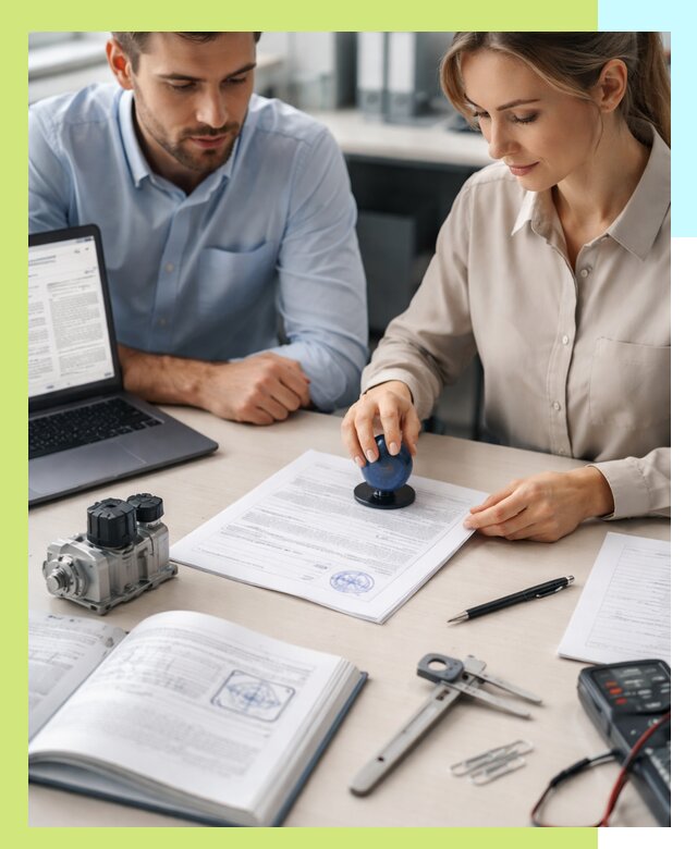 Выдача паспорта изделия и техническая экспертиза продукции в Вятских Поляне