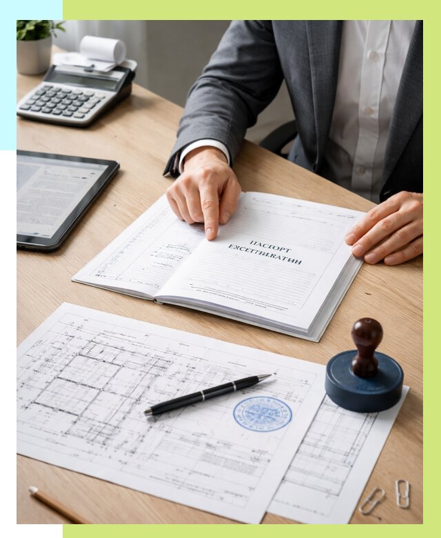 Паспорт эксплуатации в Вятских Поляне под ключ от 4568 р. Алешин-Втс