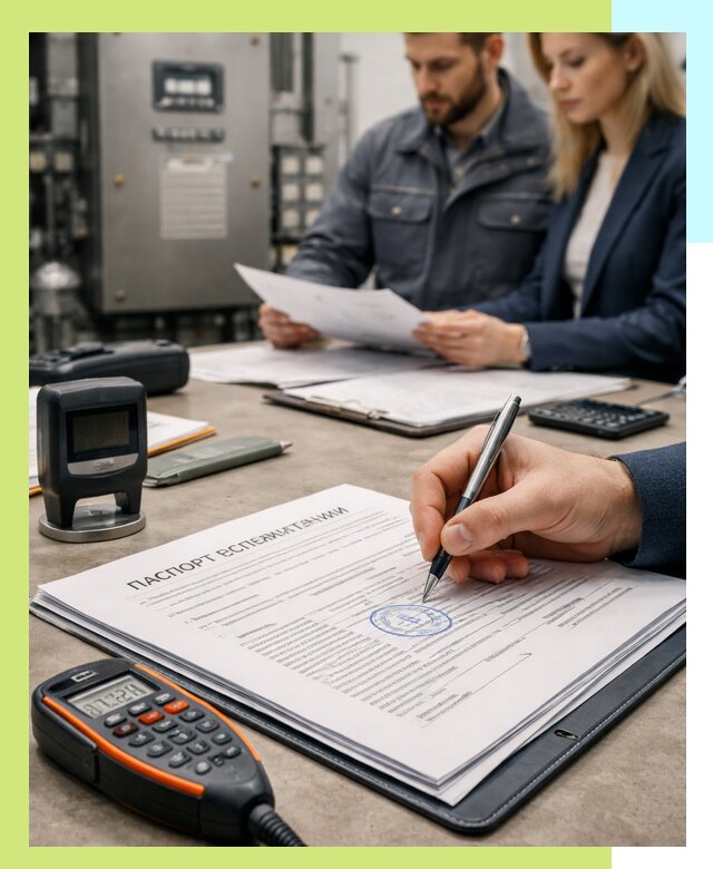 Оформление паспорта эксплуатации оборудования в Вятских Поляне