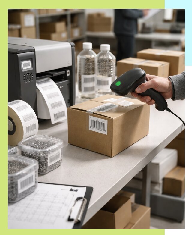 Штрихкодирование продукции и маркировка для продажи в Вятских Поляне
