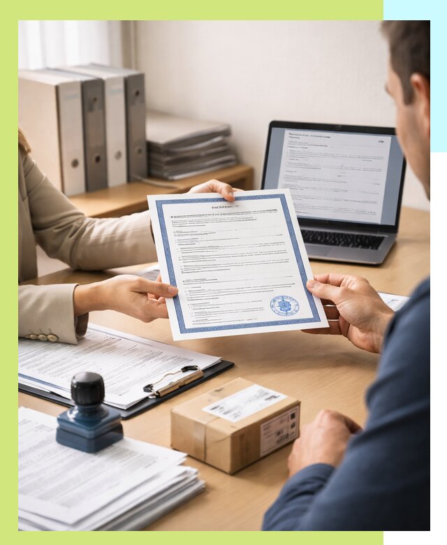 Оформление сертификата соответствия на продукцию в Вятских Поляне