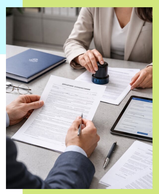 Декларация ГОСТ Р в Вятских Поляне от 8628 р оформить в Алешин-Втс