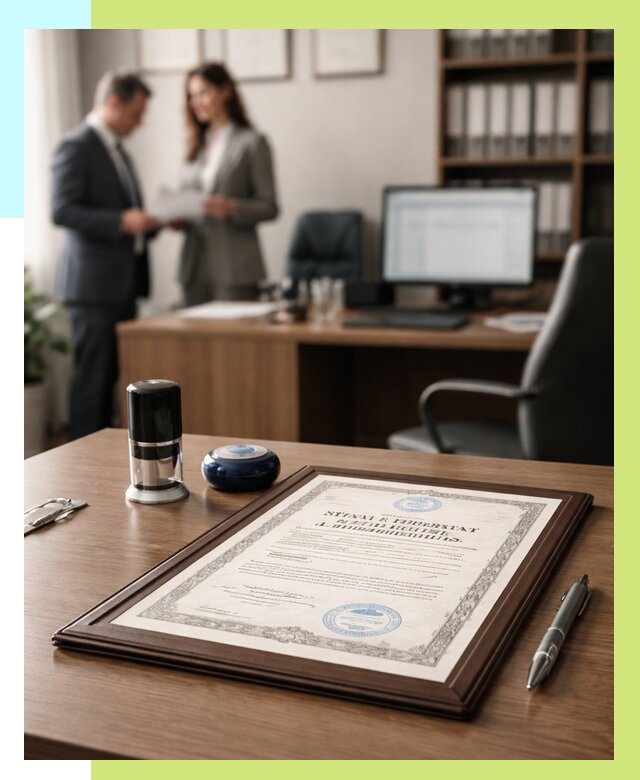 Свидетельство о регистрации продукции в Вятских Поляне от 9135 р.|Алешин-Втс