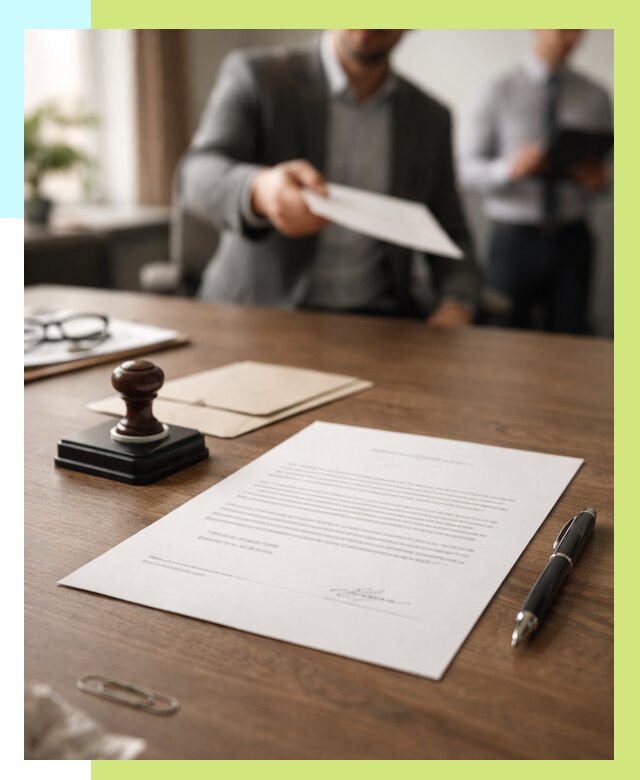 Отказное письмо по сертификации в Вятских Поляне от 3553 р. | Алешин-Втс