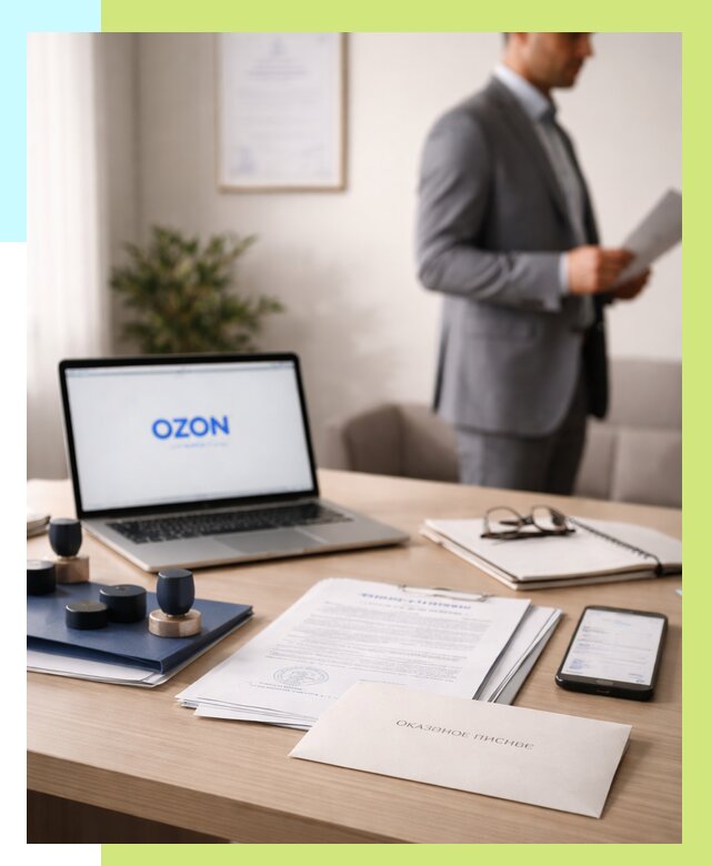 Отказное письмо для Ozon в Вятских Поляне от 3553 р. | Алешин-Втс