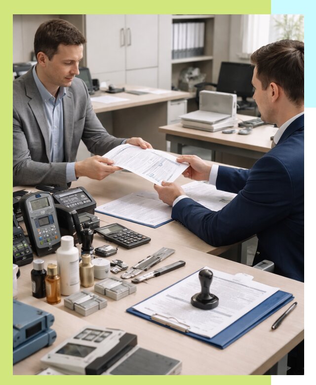 Оформление и получение заключения РЧЦ для оборудования в Вятских Поляне