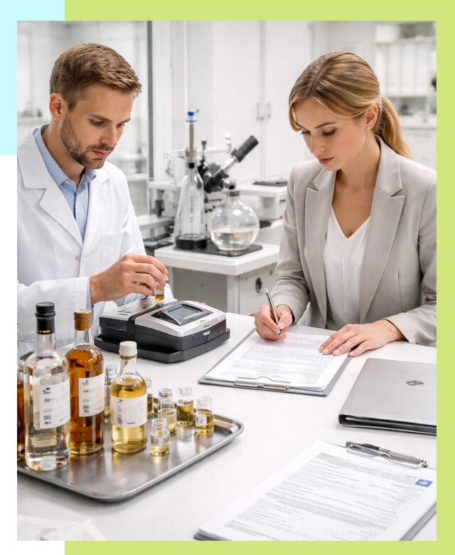 Заключение о спиртосодержании в Вятских Поляне, от 5075 р., Алешин-Втс