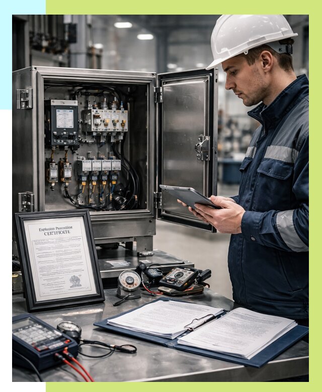 Сертификат взрывозащиты в Вятских Поляне от 45675 р. | Алешин-Втс