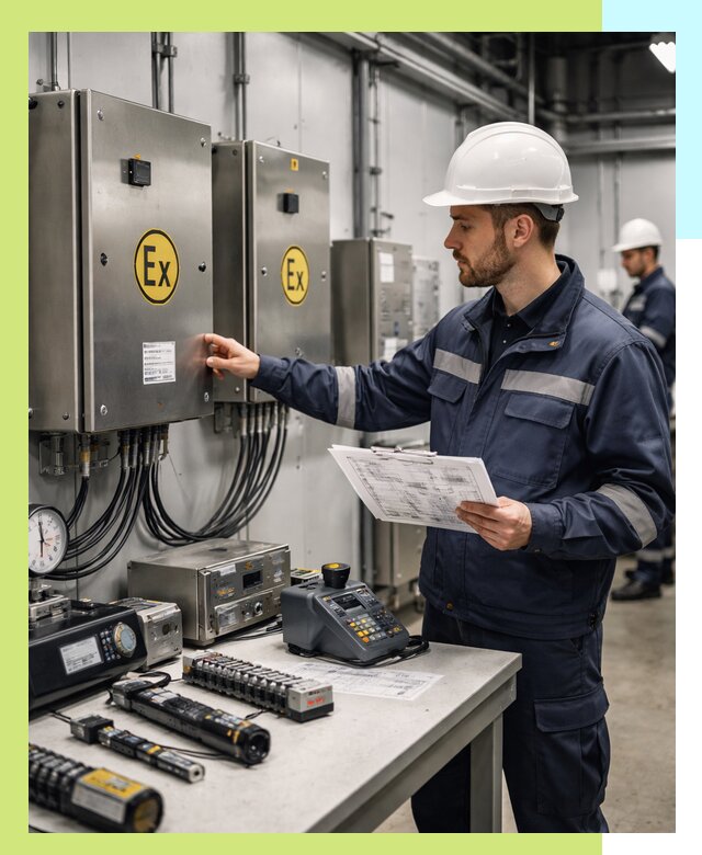 Сертификат взрывозащиты промышленного оборудования в Вятских Поляне