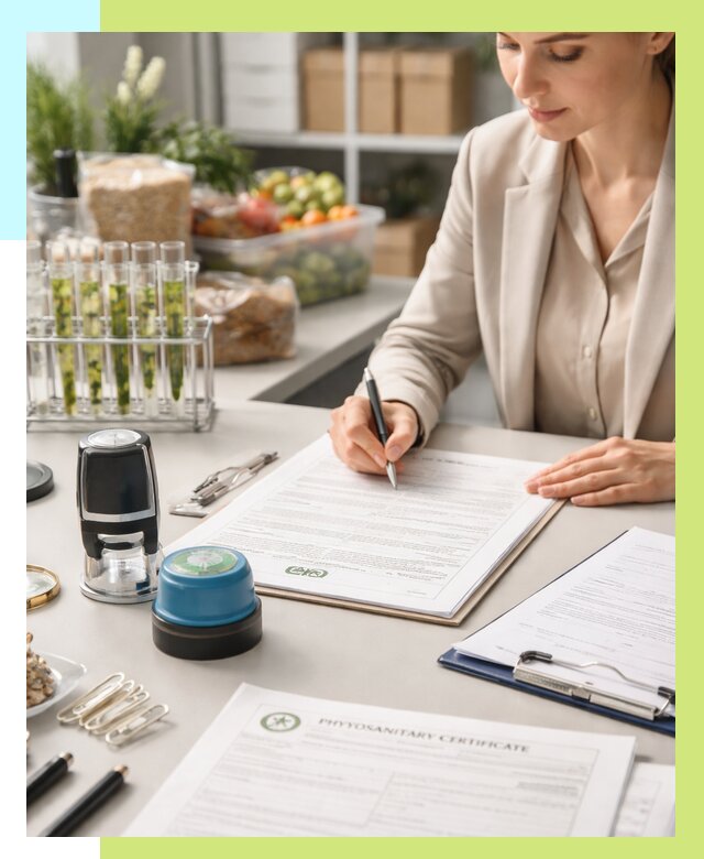 Фитосанитарный сертификат оформить в Вятских Поляне от 4568 р. | Алешин-Втс