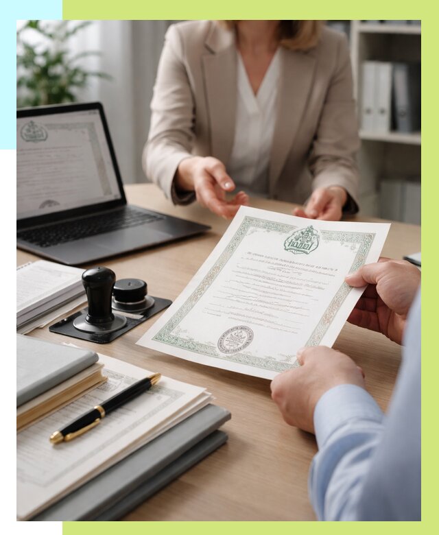 Халяль сертификат в Вятских Поляне, получить от 15225 р. | Алешин-Втс