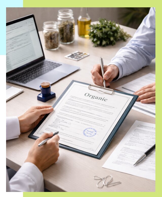 Оформление сертификат органик в Вятских Поляне от 30450 р. | Алешин-Втс