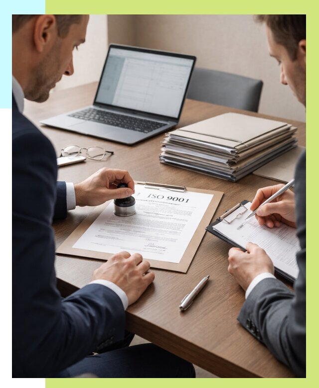 Сертификат ISO 9001 в Вятских Поляне купить от 81200 р. | Алешин-Втс