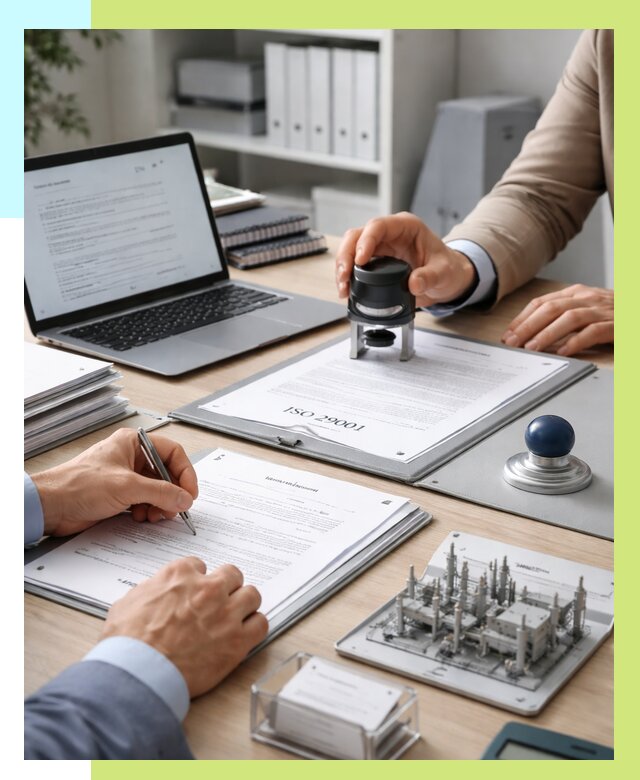 Сертификат ISO 29001 в Вятских Поляне под ключ от 76125 р. | Алешин-Втс