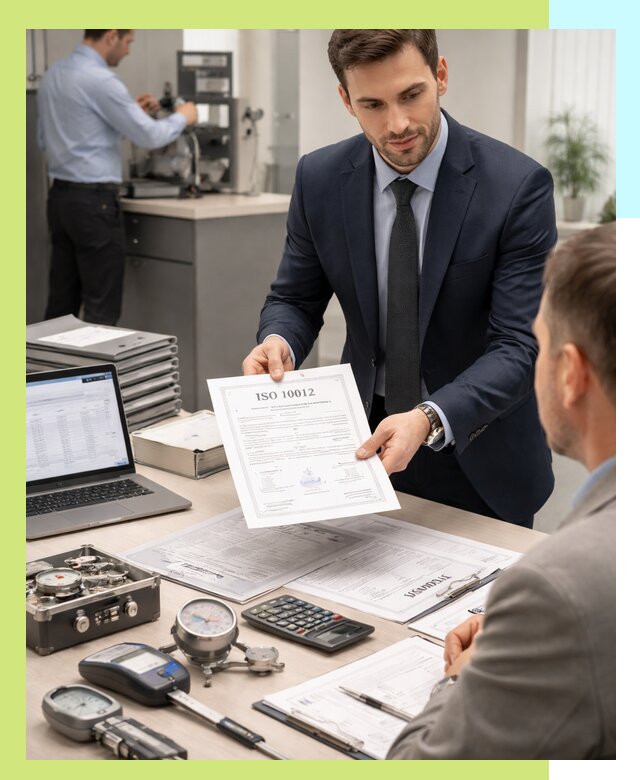 Выдача сертификата ISO 10012 по требованиям метрологии в Вятских Поляне