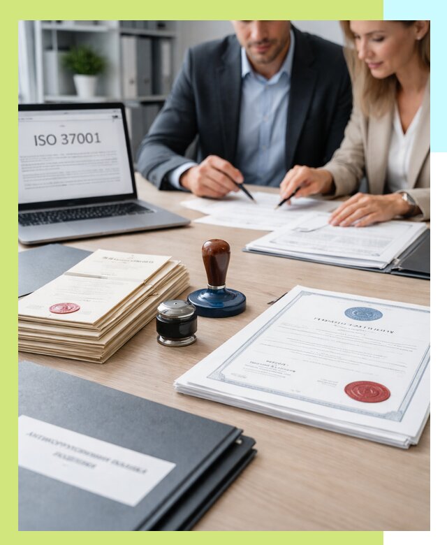 Получение сертификата ISO 37001 по системе борьбы с коррупцией в Вятских Поляне