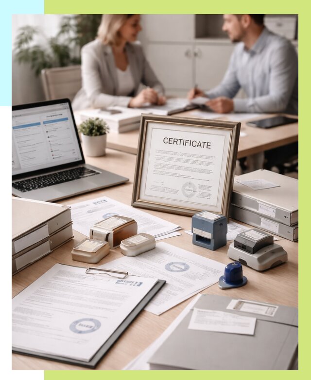 Сертификация компании в Вятских Поляне от 45675 р. | Алешин-Втс — заказ